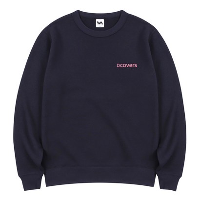 DCOVERS 기모 맨투맨 티셔츠 남여공용
