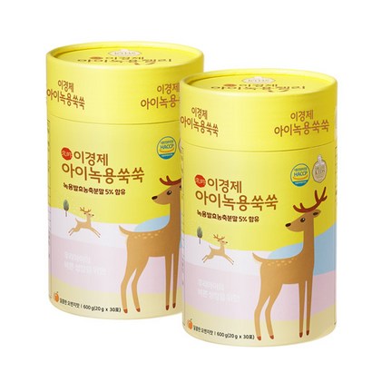 이경제 아이녹용쑥쑥 어린이홍삼녹용 젤리스틱