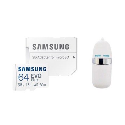 삼성전자 EVO PLUS 마이크로 SD 카드 SD어댑터 USB리더기 리뷰후기