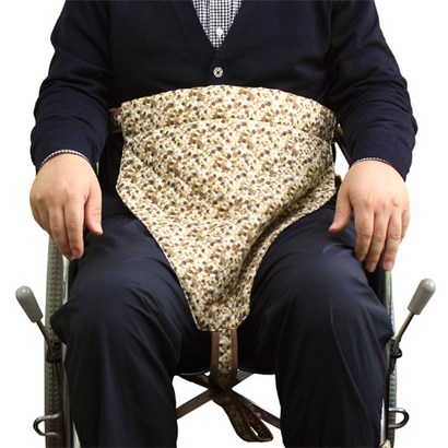 휠체어용 누비 안전벨트 - 낙상사고 예방 리뷰 후기