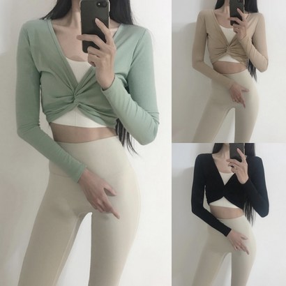 이유 꼬임 필라테스랩 크롭 요가 필라테스 운동복 긴팔 필라테스복 요가복 요가랩 필라테스옷 로라벨 리뷰후기