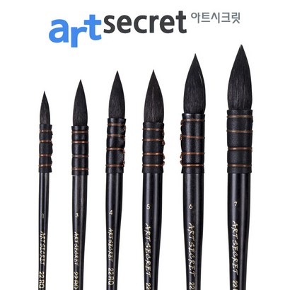 새한아트 아트시크릿 수채화 22RQ청설모수채화 몹브러쉬