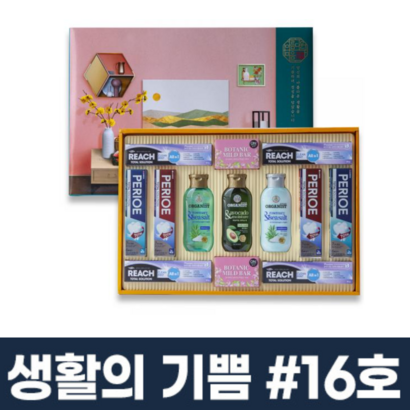 엘지 생활 건강 선물 생활의기쁨 추석 설날 명절 직장 직원 부모님 선물용 샴푸 컨디셔너 바디워시