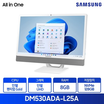 삼성전자 올인원 일체형PC DM530ADA-L25AW 리뷰후기