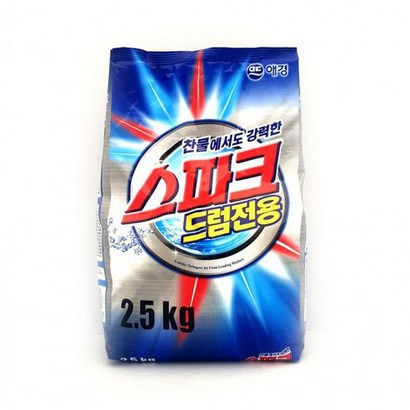 스파크 드럼용 카톤가루세제 분말세제 리필