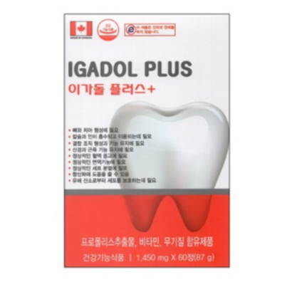 이가돌 플러스 60정 프로폴리스