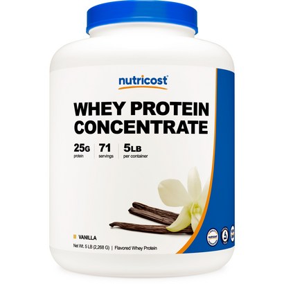 뉴트리코스트 웨이프로틴 컨센트레이트 바닐라맛 b 1개 1서빙 31 71회분 Whey rotein Concentrate