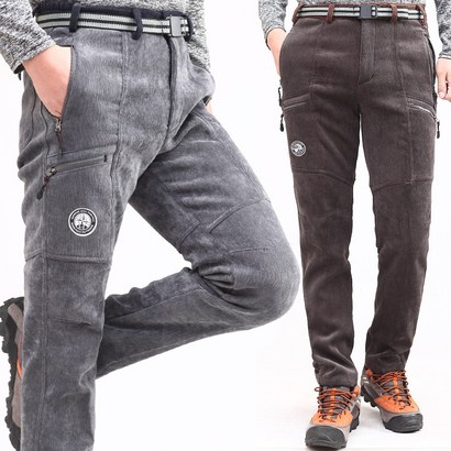 겨울 WF 극세사 골덴스판 카고 기모바지 WF8501