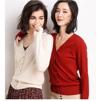 주디엘리 봄 가을 데일리 여성가디건 스웨터 간절기룩 리뷰후기