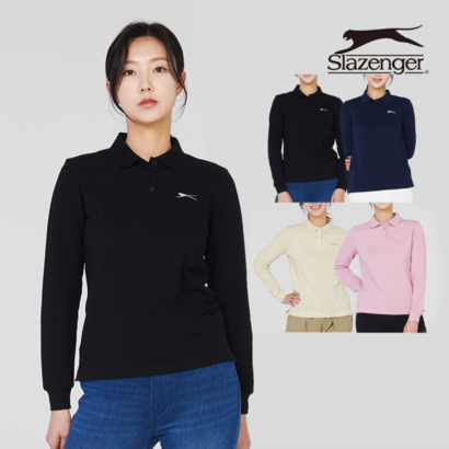 이서안 슬레진저 베이직 여성 긴팔 카라티셔츠 S21WK7160