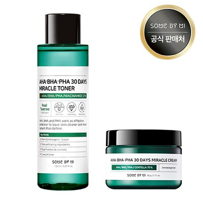 썸바이미 아하바하파하 미라클 토너 & 크림 기획