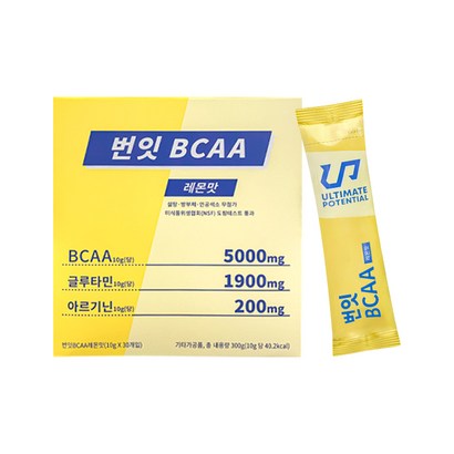 얼티밋포텐셜 번잇 BCAA 스틱형 필수아미노산 아르기닌 프로틴 단백질보충제