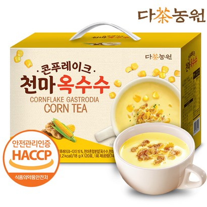 다농원 옥수수담은 콘푸레이크 천마차 120T