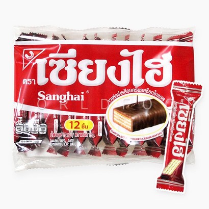 태국 상하이 웨이퍼 sanhai wafers 월드푸드