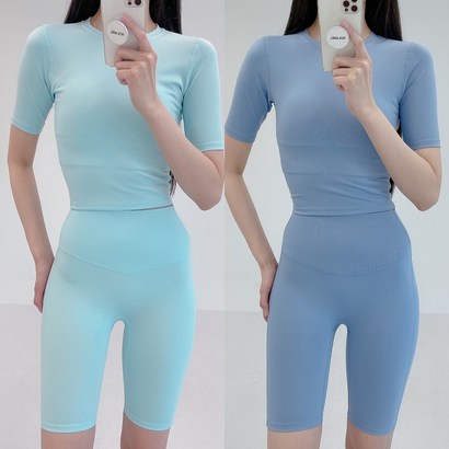 로라벨 스카 상의 필라테스복 요가복 커버업 운동복 리뷰 후기