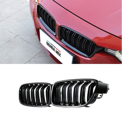 BW F30 3시리즈 3 타입 키드니 그릴 올 블랙 3색포인트 신형 두줄그릴