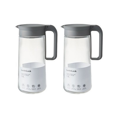락앤락 식탁용 글라스 핸들 물병
