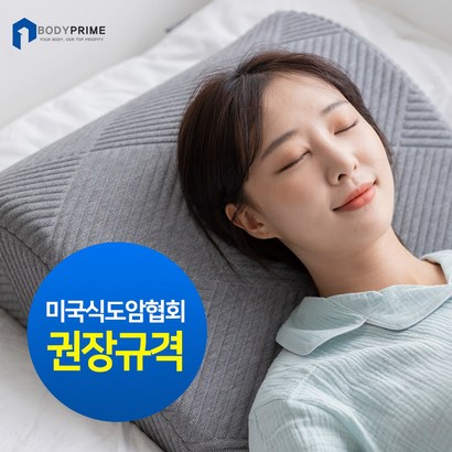 바디프라임 위산 역류성 방지 베개 식도 완화 쿠션