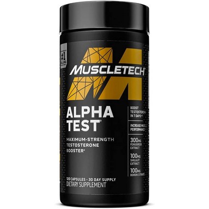 머슬테크 알파테스트 테스토스테론 부스터 남성용 120정 / usceTech Aha Test 120 Casues