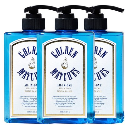 골든매치스 올인원 샴푸 앤 바디워시 오션블루 500ML 리뷰후기
