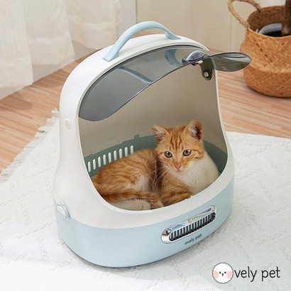 입체구조 선루프 ABS 재질 고양이 이동가방 리뷰후기