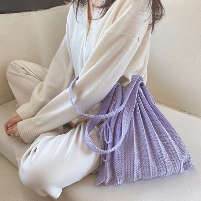DIY 코바늘 가방뜨기 사이즈 아코디언백