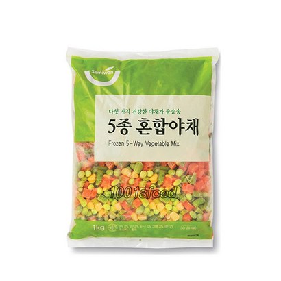 세미원푸드 냉동 5종혼합야채