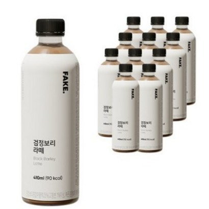 달차 검정보리 페이크 라떼 리뷰후기