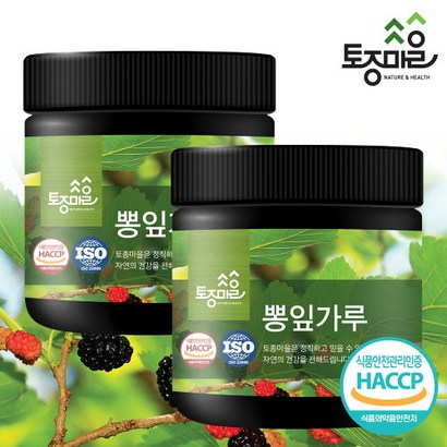 토종마을HACC인증 국산 뽕잎가루 2개
