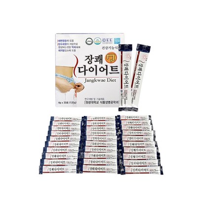 장쾌다이어트 체지방감소 장건강 배변촉진 차전자피 식이섬유 가르시니아