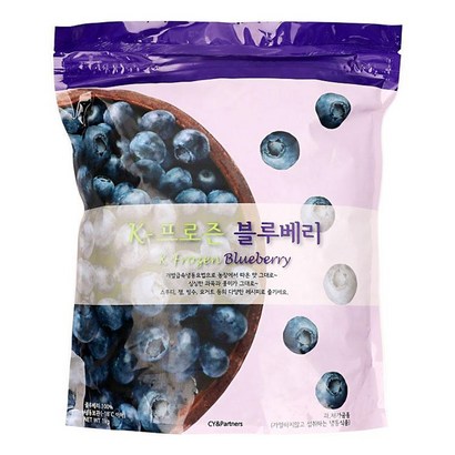 냉동블루베리 1KG/씨와이엔파트너즈 리뷰후기