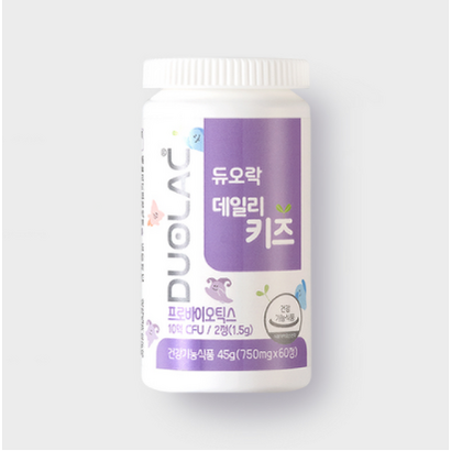 듀오락 데일리 키즈 프로바이오틱스 유산균