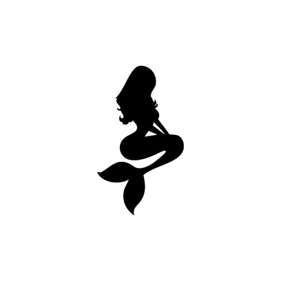 자동차포인트 00070인어공주 튜닝스티커