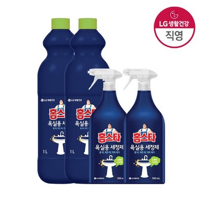 욕실 청소의 달인 욕실용 2개리필1L 2개 리뷰후기