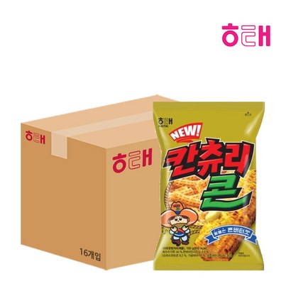 해태 칸츄리콘 콘버터맛 x16 리뷰후기
