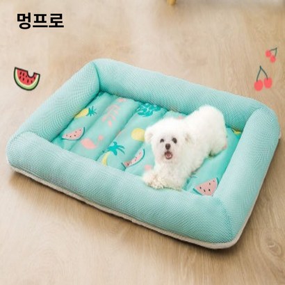 멍프로 시원한 강아지 고양이 쿨매트 여름 쿨방석 리뷰후기