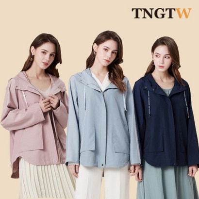 TNTW 숏 트렌치 자켓