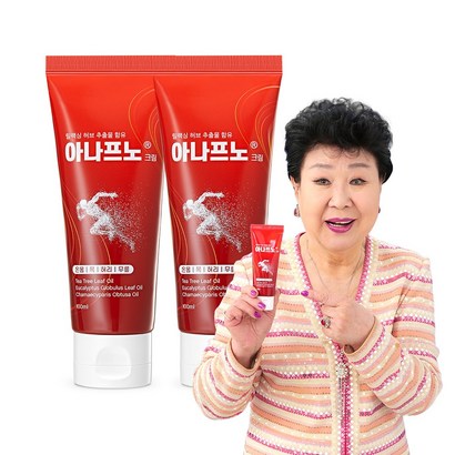 에스디생명공학 아나프노 온열 마사지 크림 / 스포츠크림 찜질