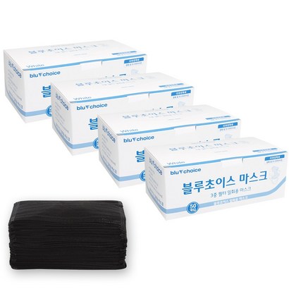 코어레포츠 일회용 성인 마스크 200매 리뷰 후기