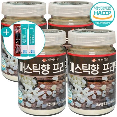 매스틱향 프리믹스 매스틱검 부모님 선물 추천 그리스 키오스 매스틱분말 가루 양배추분말 유산균 혼합 사은품증정