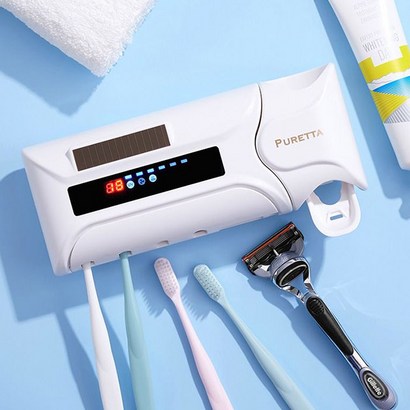 퓨레타 맥스 태양광 무선 칫솔살균기 가정용칫솔 면도기 uv살균기 건조기 리뷰후기