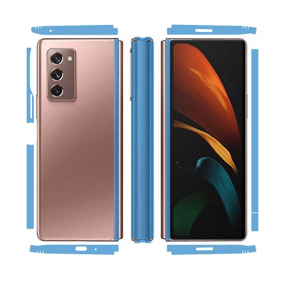알럽스킨 갤럭시 Z폴드2 기스복원 힌지측면 보필름 2세트 S-F916N