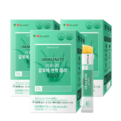 하이헬스 이뮤니티 알로에 면역 젤리