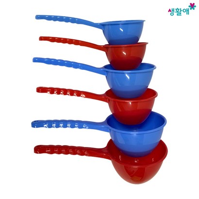 포스아트 동림 자루바가지 BN 플라스틱 물 손잡이 바가지 청소