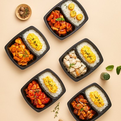 한끼통살 리뉴얼 치밥도시락
