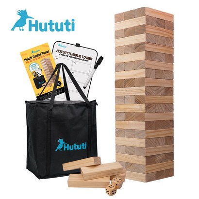 후투티 대형 젠가 나무 블록 HUTUTI TUBE TOWER 21x7x 60블록