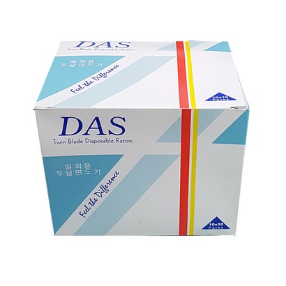 다스 일회용 면도기 두날면도기 100입