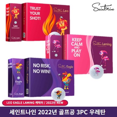세인트나인 골프공 C 2022년 레오 이글 라밍
