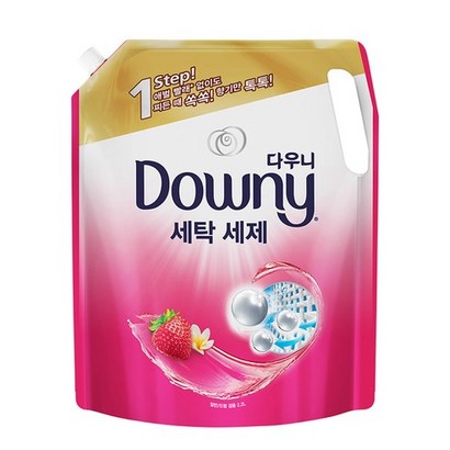 다우니 프리미엄 액체형 세제 핑크 리필