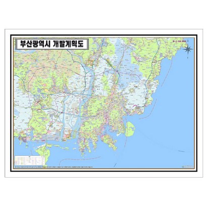 지도샵 부산광역시 개발계획도지도 리뷰후기